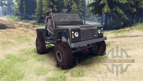 Land Rover Defender 90 [open top] pour Spin Tires
