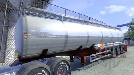 Les Remorques De La Techno De Produits Chimiques pour Euro Truck Simulator 2