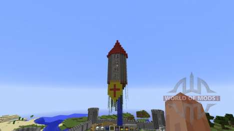 Small Giant Castle Water Base für Minecraft