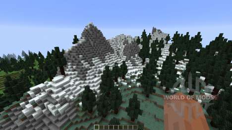 Pine Valley Minecraft Custom Terrain pour Minecraft