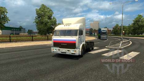 KamAZ 54115 Serie "Trucker" für Euro Truck Simulator 2