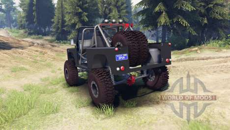 Land Rover Defender 90 [open top] pour Spin Tires