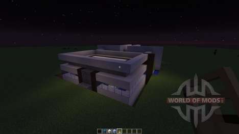 Modern house für Minecraft