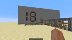Digital Display Clock für Minecraft