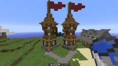 Medieval Village Concept für Minecraft