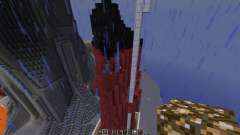 A dragon attack an old tower für Minecraft