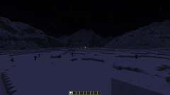 Realistic Snowy Mountains Costum Terrain für Minecraft