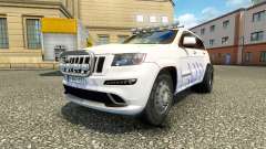 Jeep Grand Cherokee SRT8 v1.2 pour Euro Truck Simulator 2