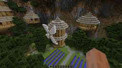 Mountain Sky Village Map pour Minecraft