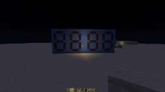 12 hour digital clock pour Minecraft