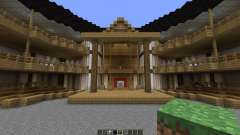 Shakespeares Globe Theatre in London für Minecraft