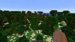 Tropical island für Minecraft