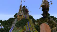 Steampunk ISland für Minecraft