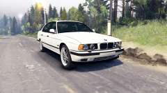 BMW M5 (E34) 1995 v1.1 pour Spin Tires