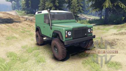 Land Rover Defender 90 [hard top] pour Spin Tires
