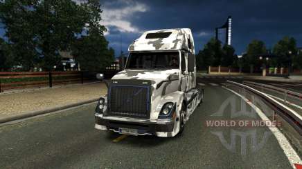 Volvo VNL 670 Urban Camo Skin pour Euro Truck Simulator 2
