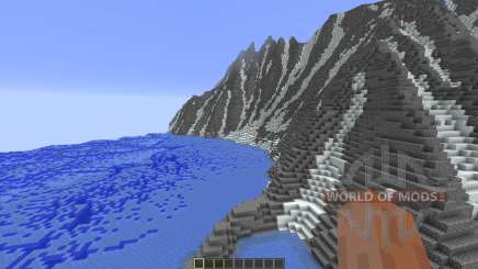 Super realistic mountain für Minecraft