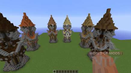 Medieval Tower Assorted Wood Variants pour Minecraft