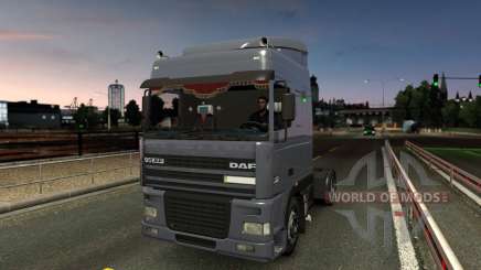 DAF 95XF SpaceCab & Interior pour Euro Truck Simulator 2