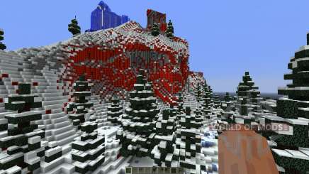 Frozen Elsas Ice Castle pour Minecraft