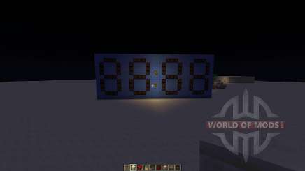 12 hour digital clock pour Minecraft