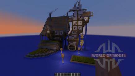 Small Flowing Steampunk Farm pour Minecraft