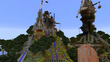 Steampunk ISland pour Minecraft