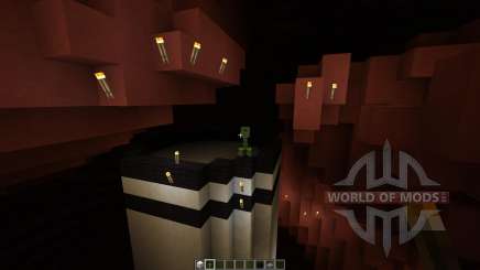 Mars Biome MASSIVE UNDERGROUND CAVES pour Minecraft