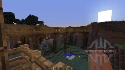 Dam Bridge Tunnel Experiments pour Minecraft