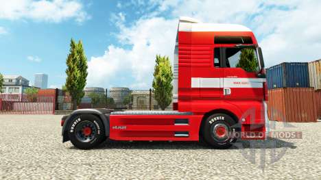 Haut Max Goll auf dem LKW MAN für Euro Truck Simulator 2
