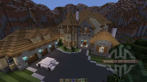European Mountain Mansion für Minecraft