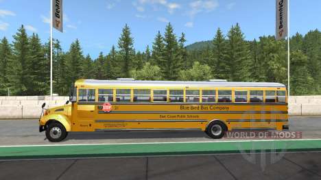 Blue Bird American School Bus v2.1 pour BeamNG Drive