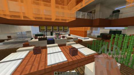 Modern Tony Stark Based Cliff-side Mansion für Minecraft