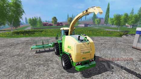 Krone Big X 1100 [125000 liters] pour Farming Simulator 2015