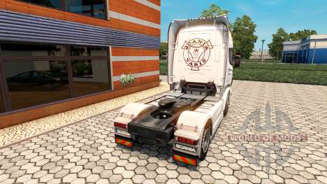 La peau Vabis Groupe Trans pour le véhicule trac pour Euro Truck Simulator 2