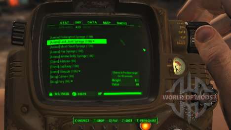 Faciliter le tri des éléments pour Fallout 4