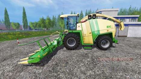 Krone Big X 1100 [125000 liters] pour Farming Simulator 2015