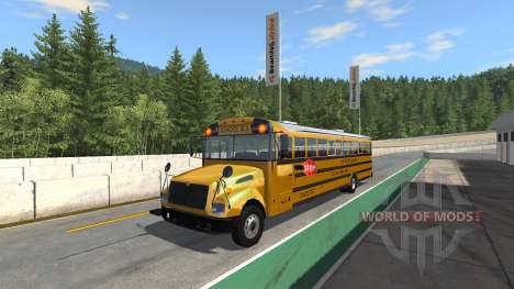 Blue Bird American School Bus v2.1 pour BeamNG Drive