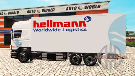 Scania R500 BDF Hellmann pour Euro Truck Simulator 2