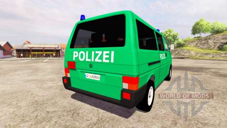 Volkswagen Transporter T4 Police pour Farming Simulator 2013