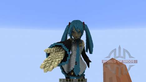 Hatsune Miku pour Minecraft