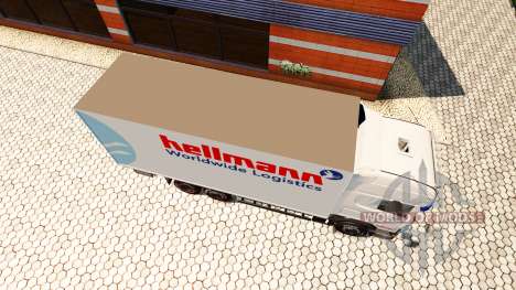 Scania R500 BDF Hellmann pour Euro Truck Simulator 2