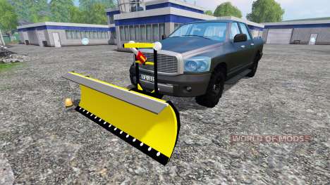 Dodge Pickup [snowplow] v2.1 pour Farming Simulator 2015