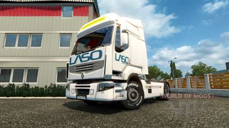 Haut LASO für Renault Sattelzugmaschine für Euro Truck Simulator 2
