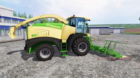 Krone Big X 580 v1.0 für Farming Simulator 2015