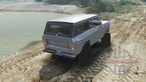International Scout II 1977 [agent silver] pour Spin Tires