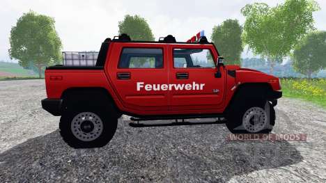 Hummer H2 [firefighters] pour Farming Simulator 2015