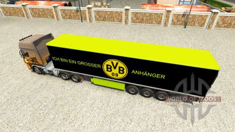 BVB skin für den trailer für Euro Truck Simulator 2