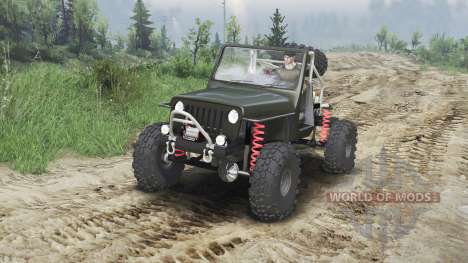 Jeep Wrangler JK8 Crawler [23.10.15] pour Spin Tires