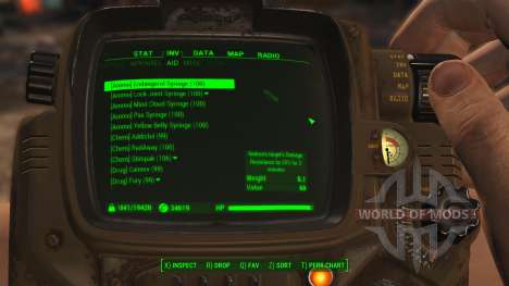 Einfache Sortierung der Elemente für Fallout 4